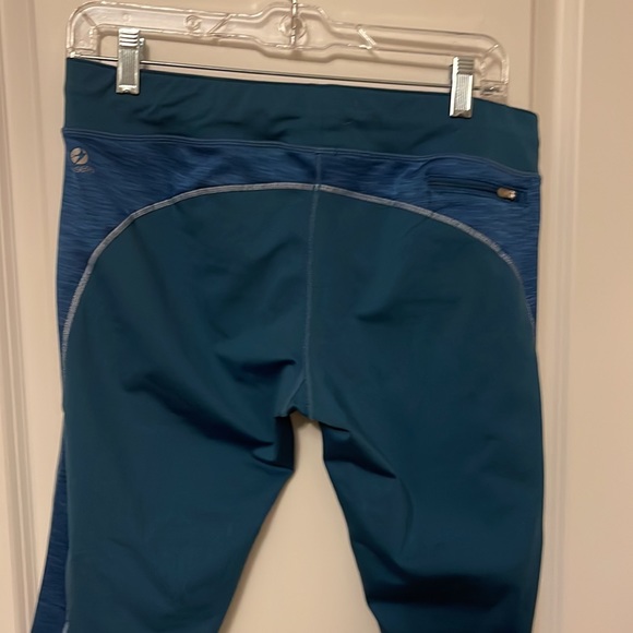 Slate blue workout pants -oiselle - Picture 4 of 6